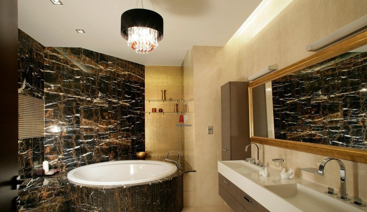 Ванная из гранита