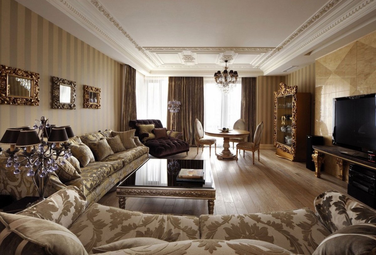 Арт-деко стиль в интерьере