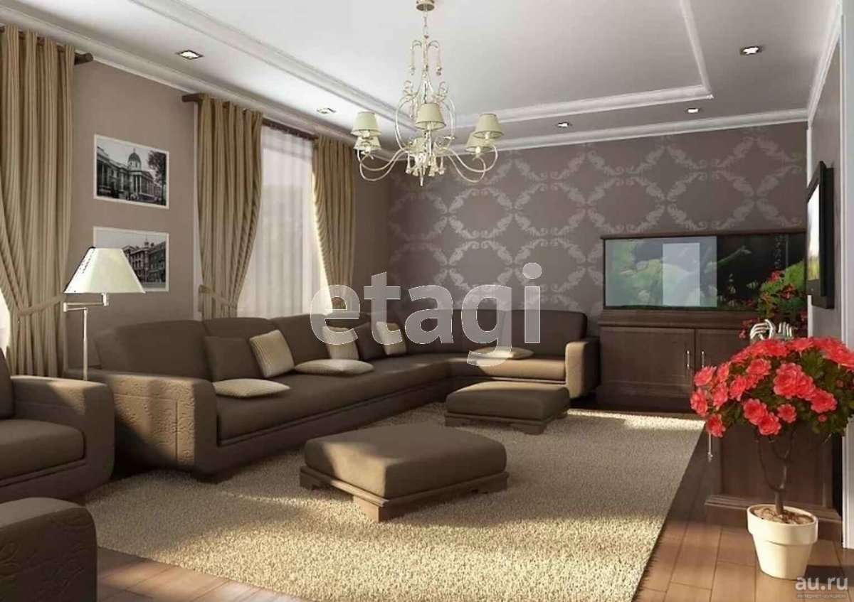 Интерьер гостинной 25кв