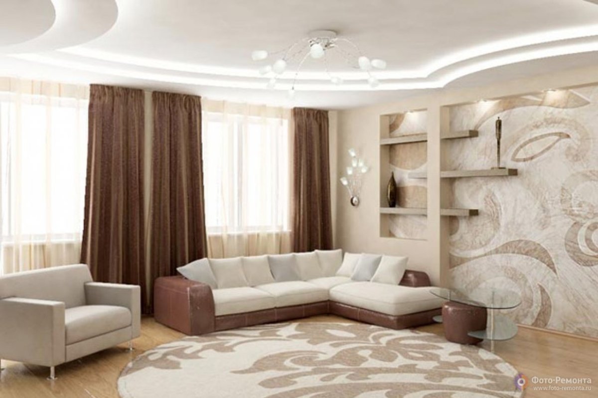 Ремонт зала в квартире