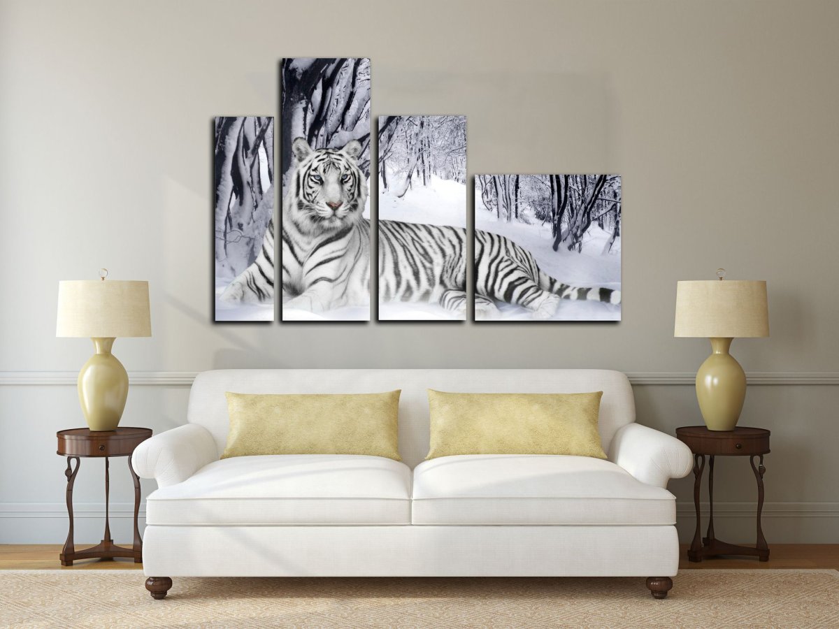 Картины над диваном