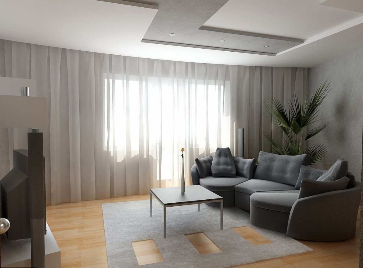 Серая гостиная