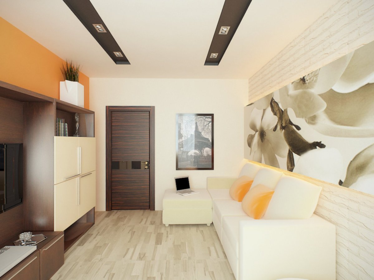 Интерьер 1 комнатной квартиры