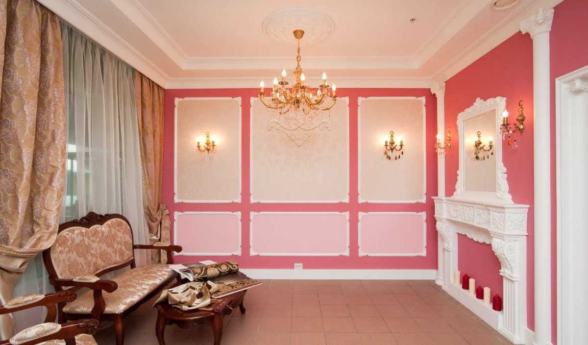 Полиуретановая лепнина в интерьере