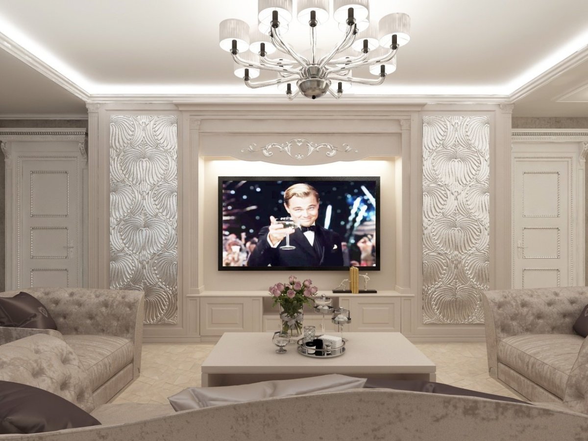Гостиная Неоклассика ТВ Неоклассика