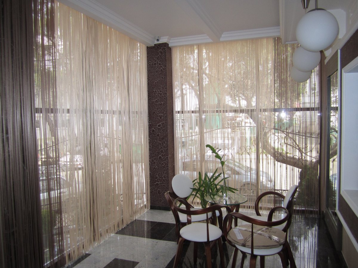 Нитяные шторы