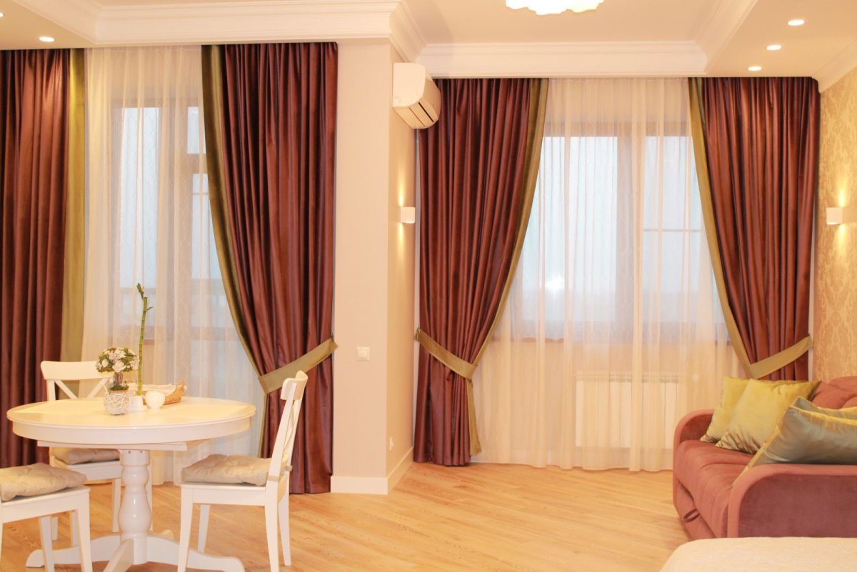 Шторы и гардины в интерьере