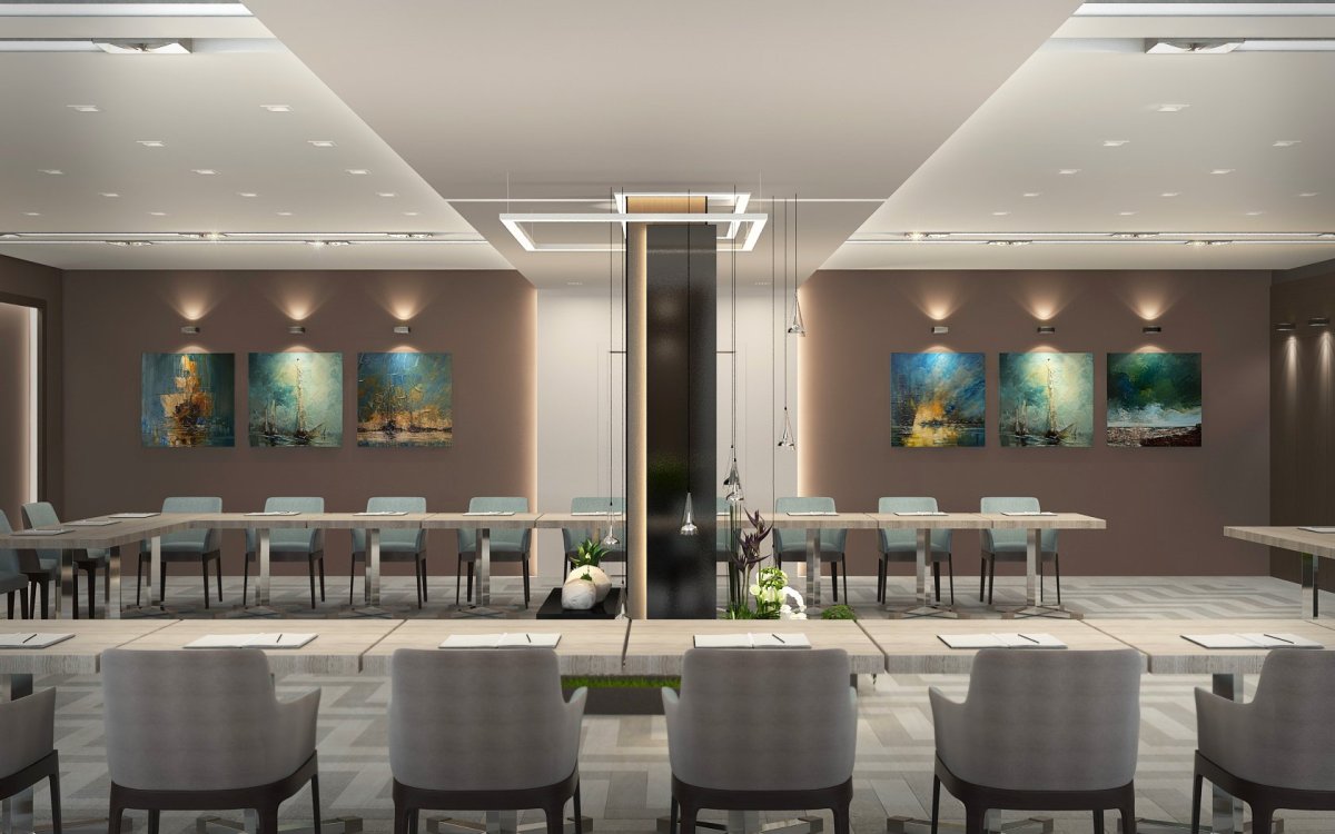 Лахта Плаза отель конференц-зал