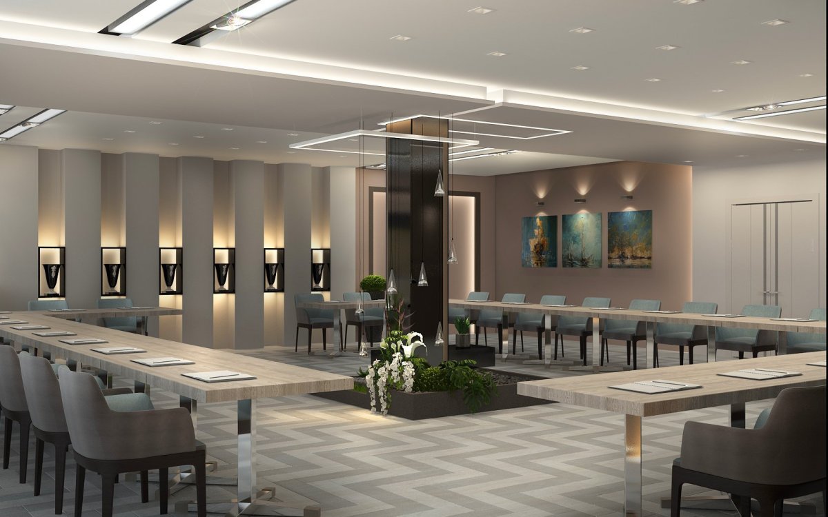 Интерьер конференц зала