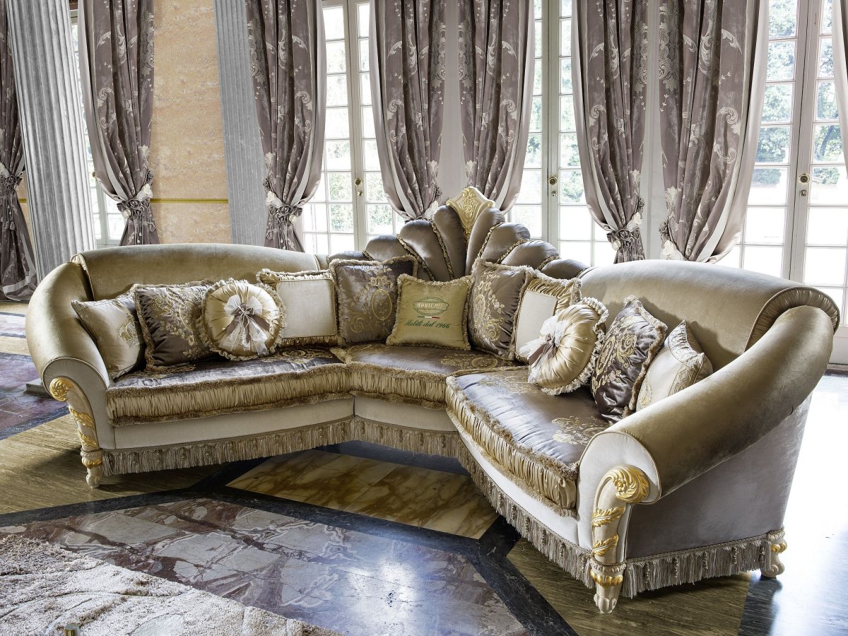 Классический угловой диван