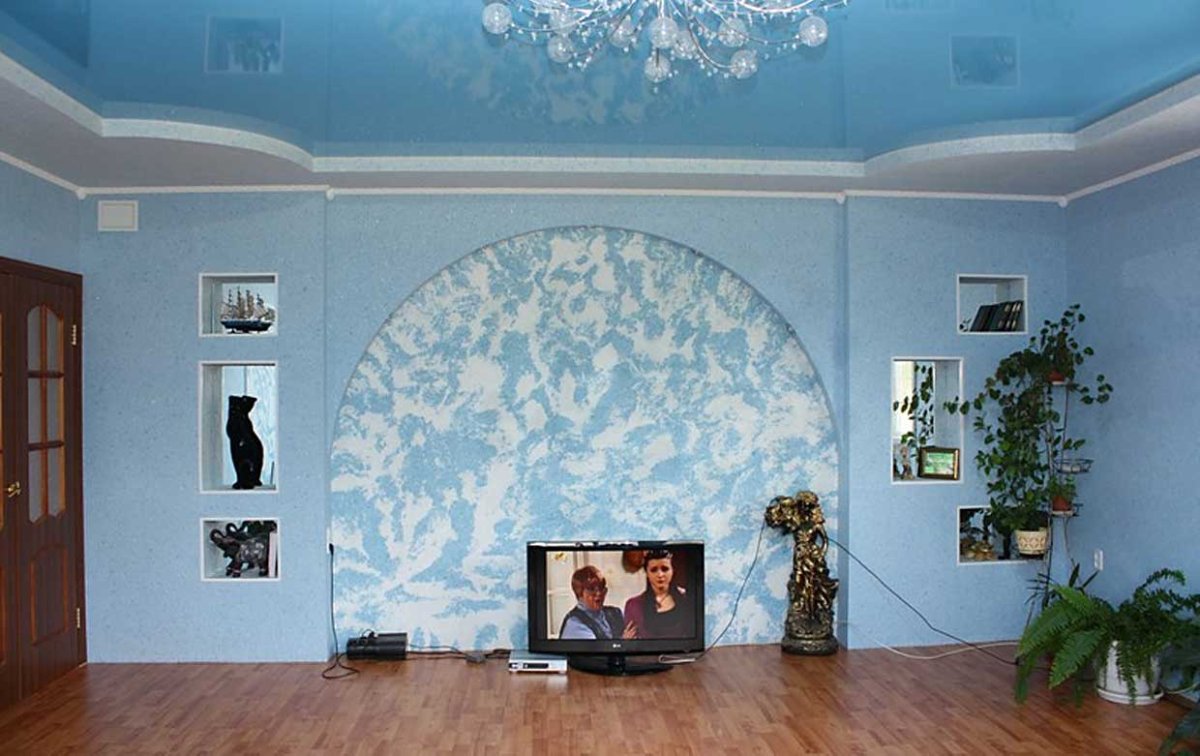 Декоративная отделка стен и потолков