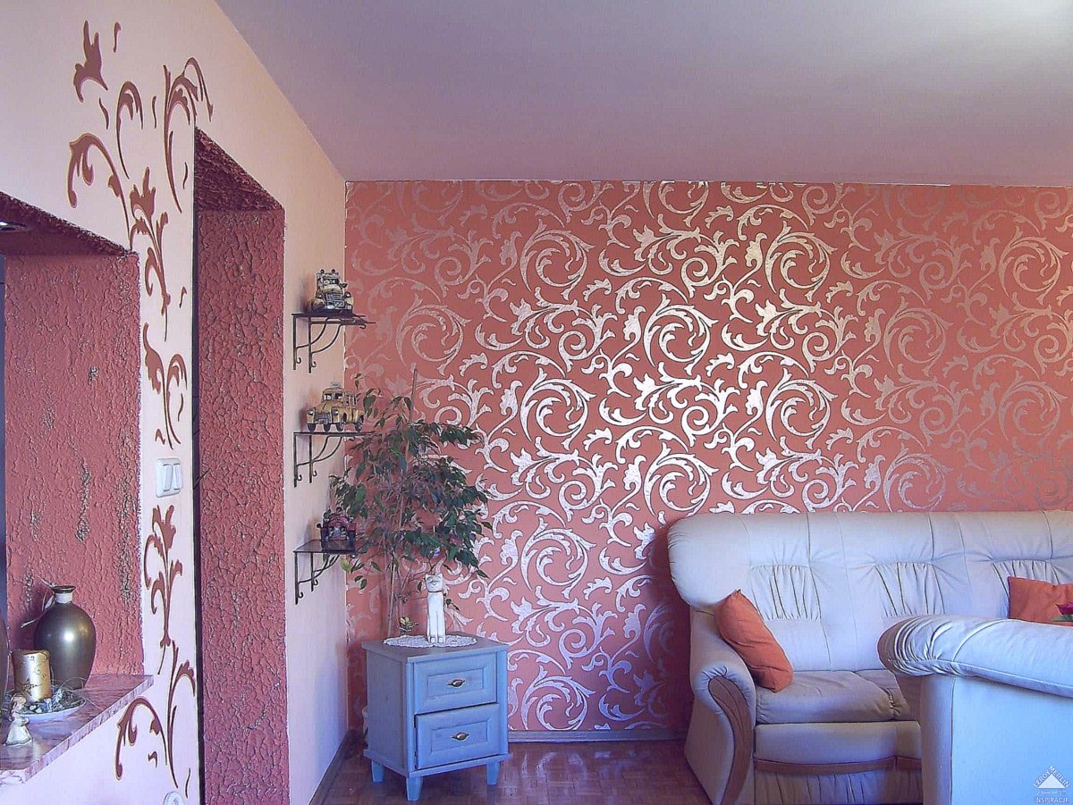 Оклеить комнату жидкими обоями