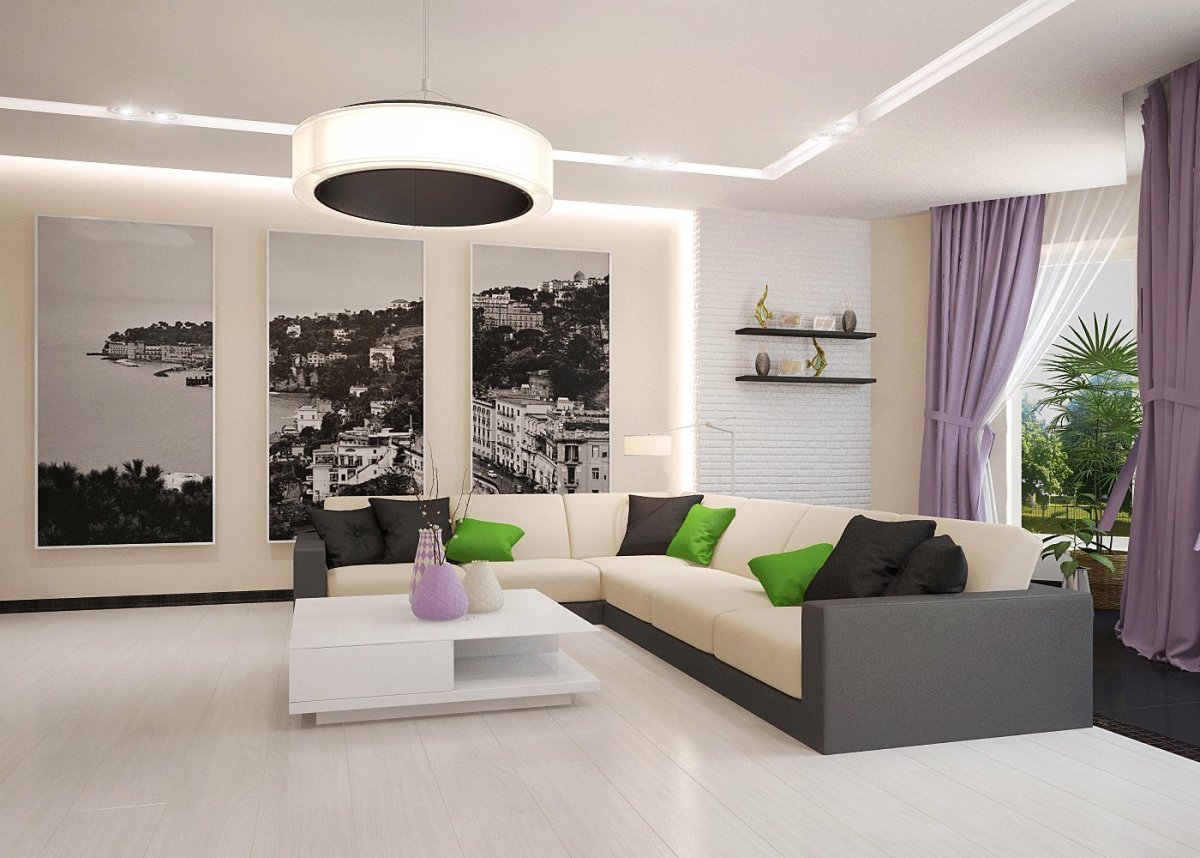 Гостиная комната Минимализм