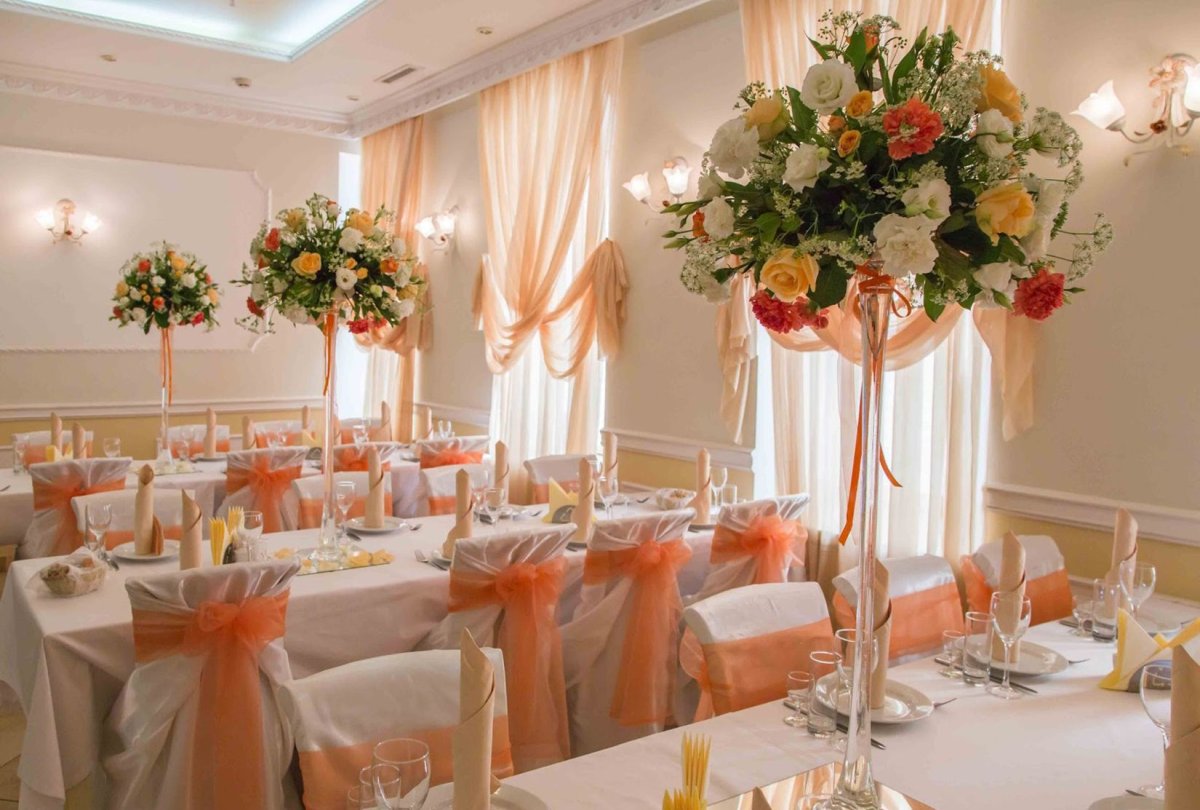 Украшение банкетного зала