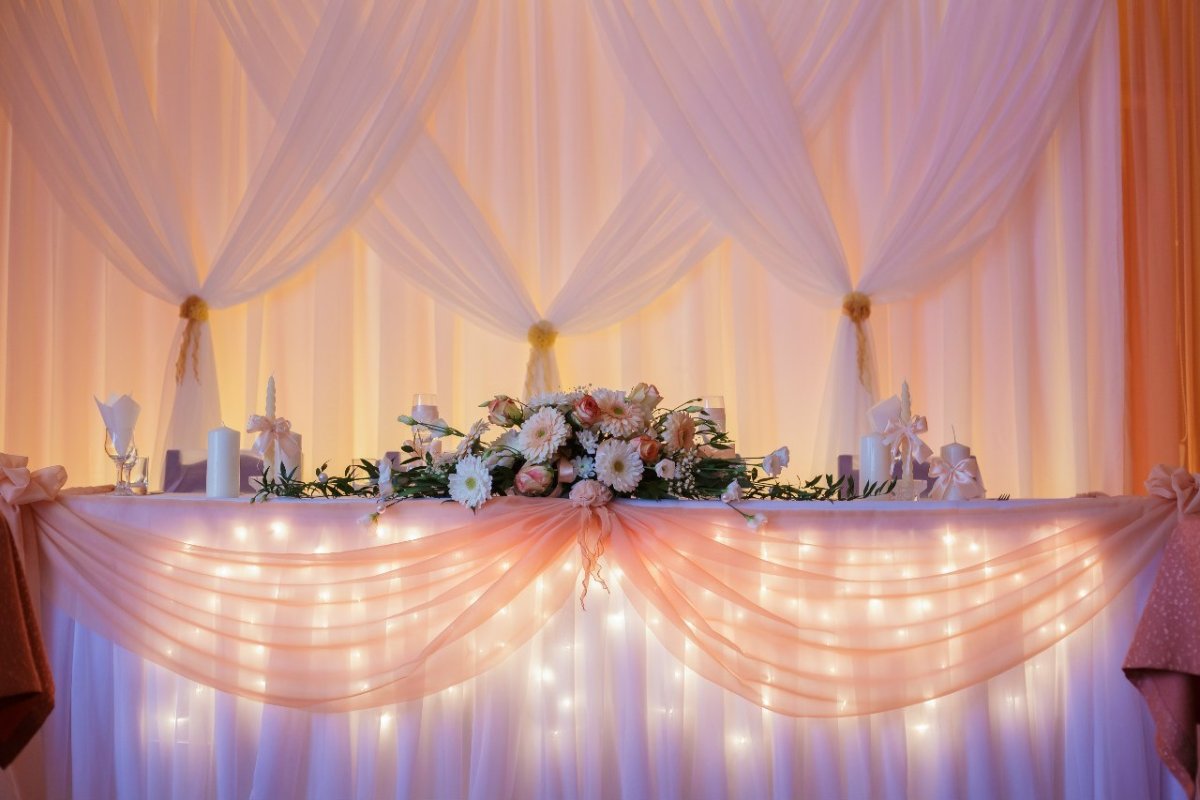 Персиковый зал на новый год