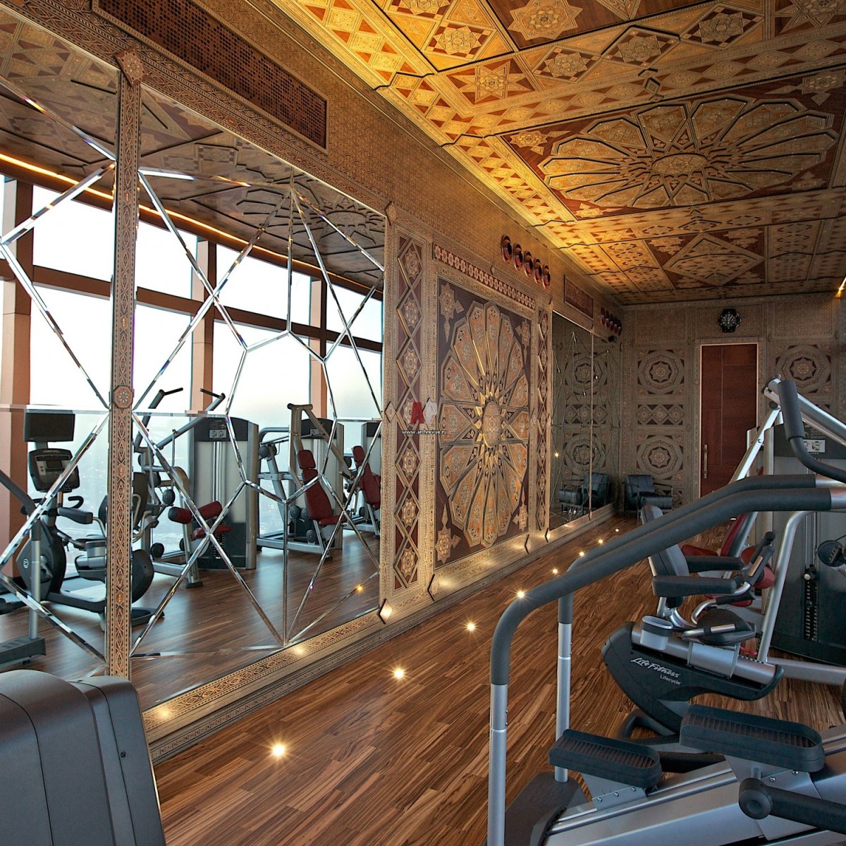 Необычный спортзал