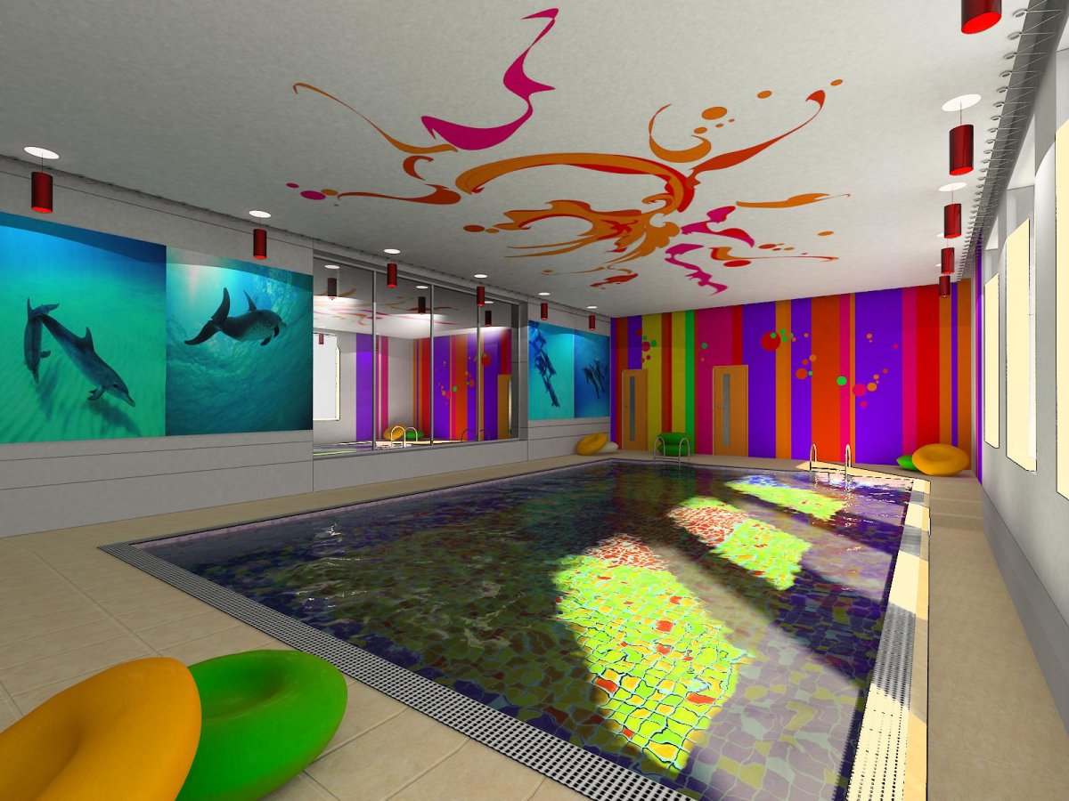 Декор спортивного зала