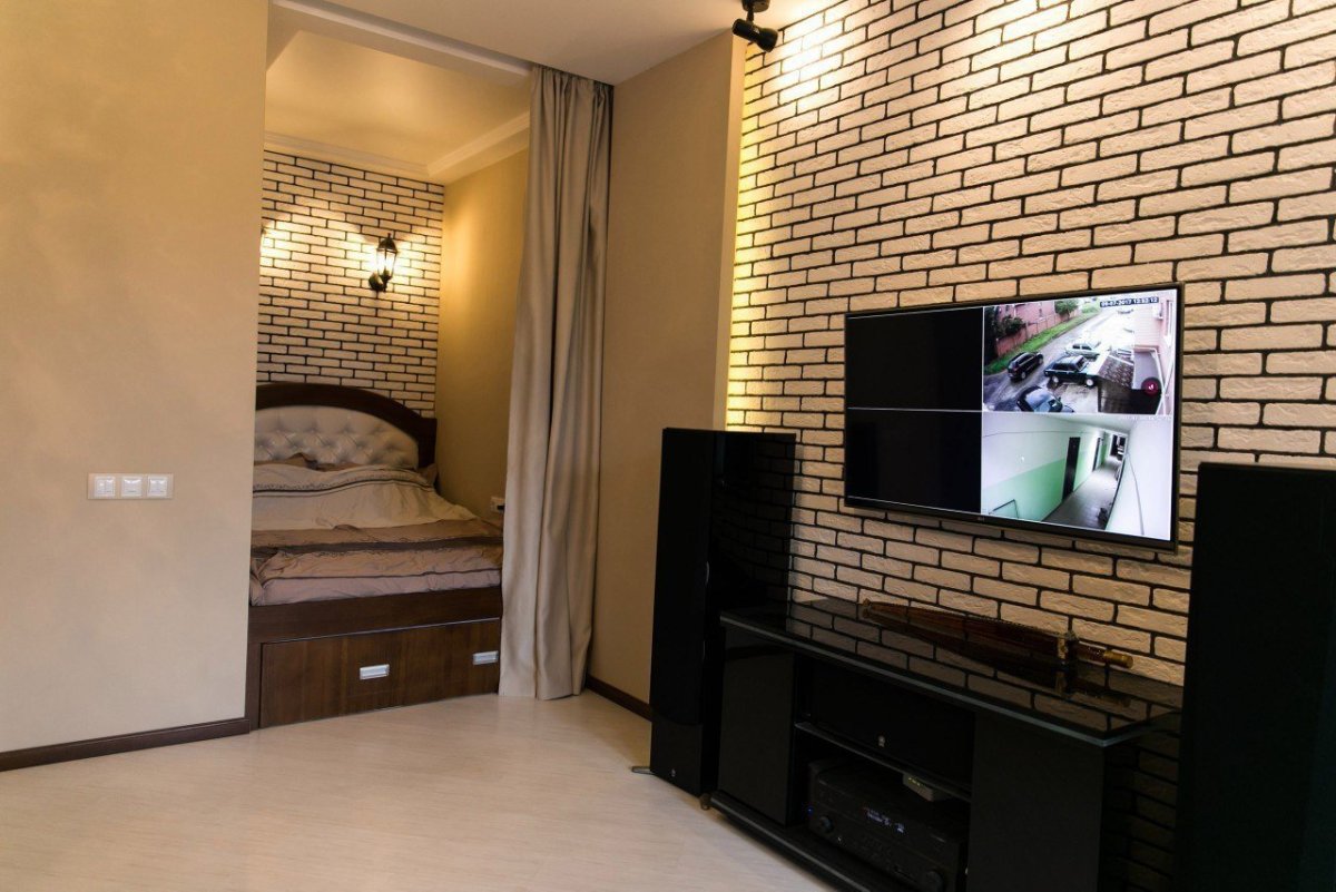 Однушка с нишей для кровати