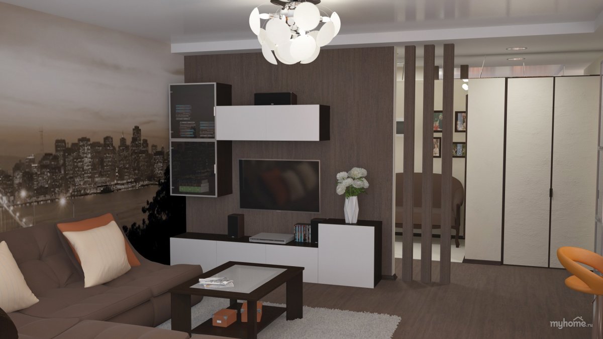 Спальное место в нише