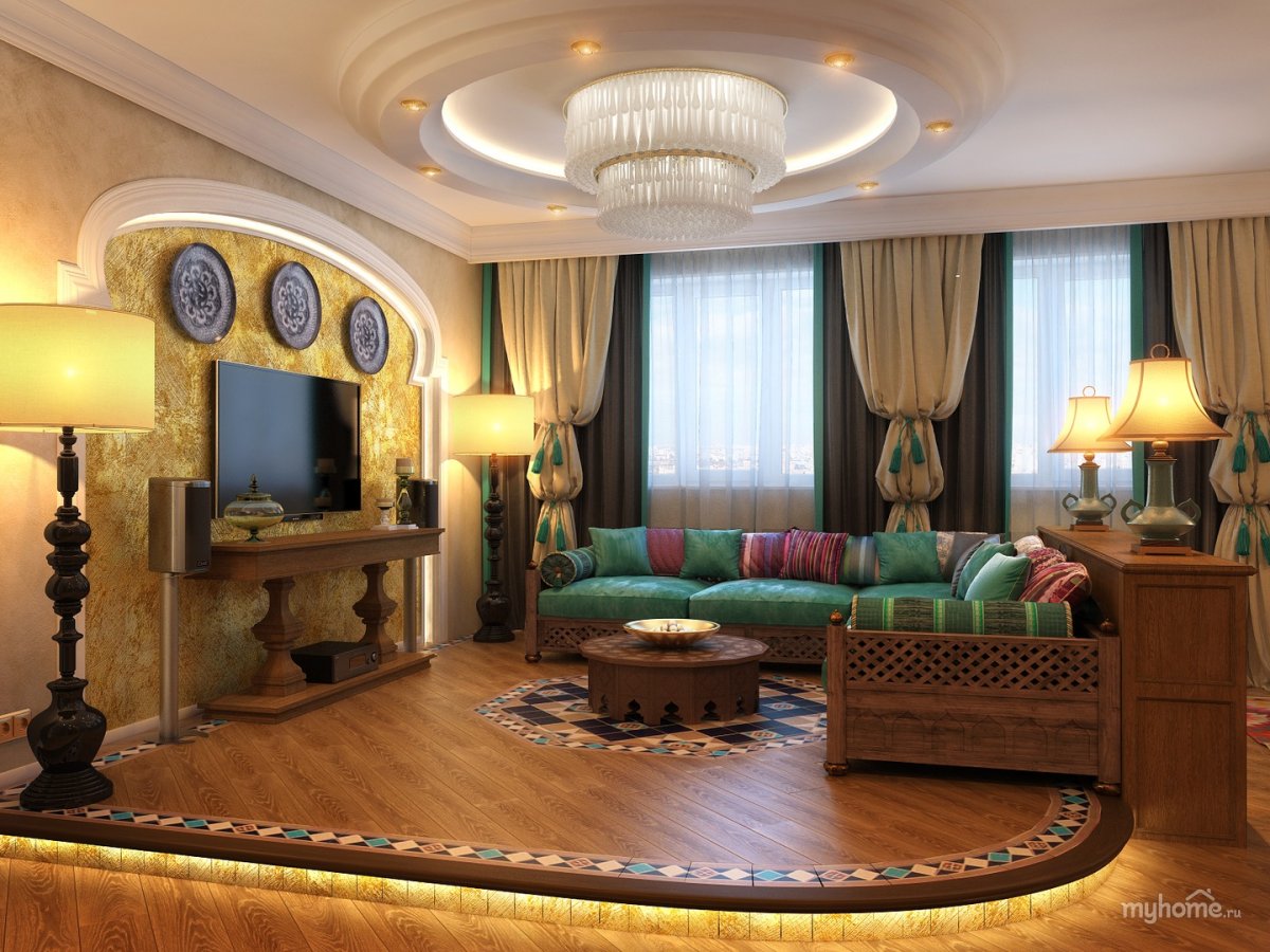 Гостиная в турецком стиле