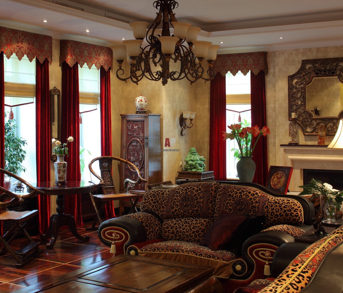 Гостиная в Восточном стиле