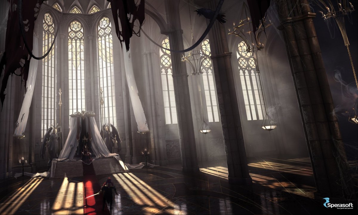 Вампирский Королевский Тронный зал