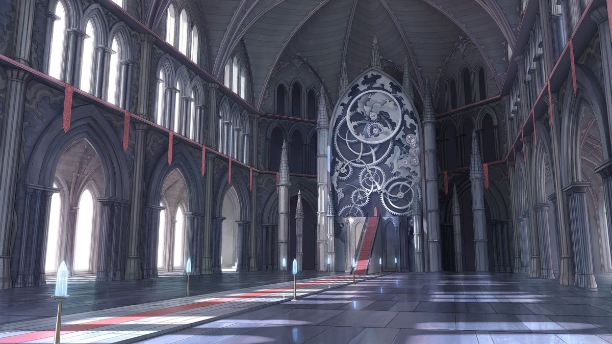 Дворец Дракулы Тронный зал