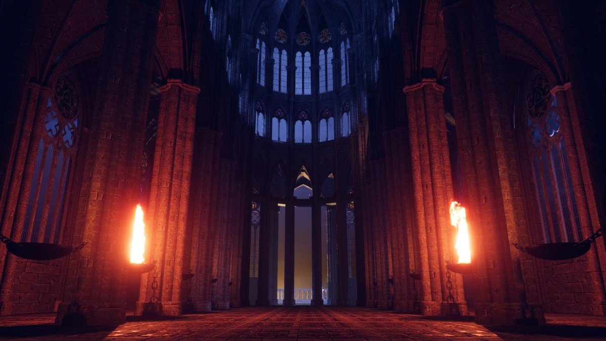 Тронный зал Готика