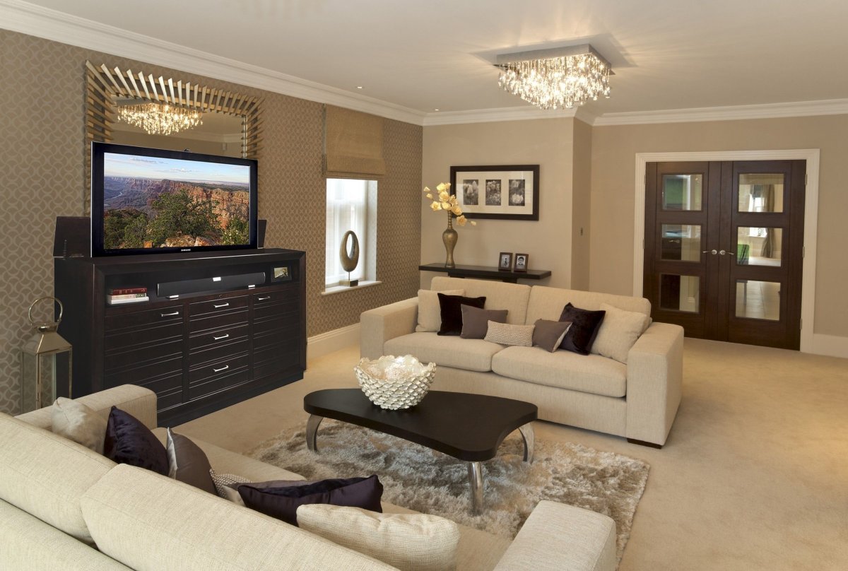 Интерьер гостиной