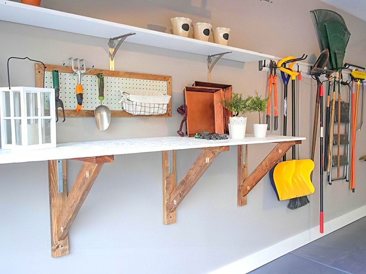 Стеллаж в гараж