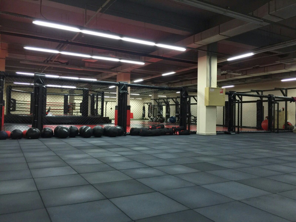 Резиновое покрытие для спортзала