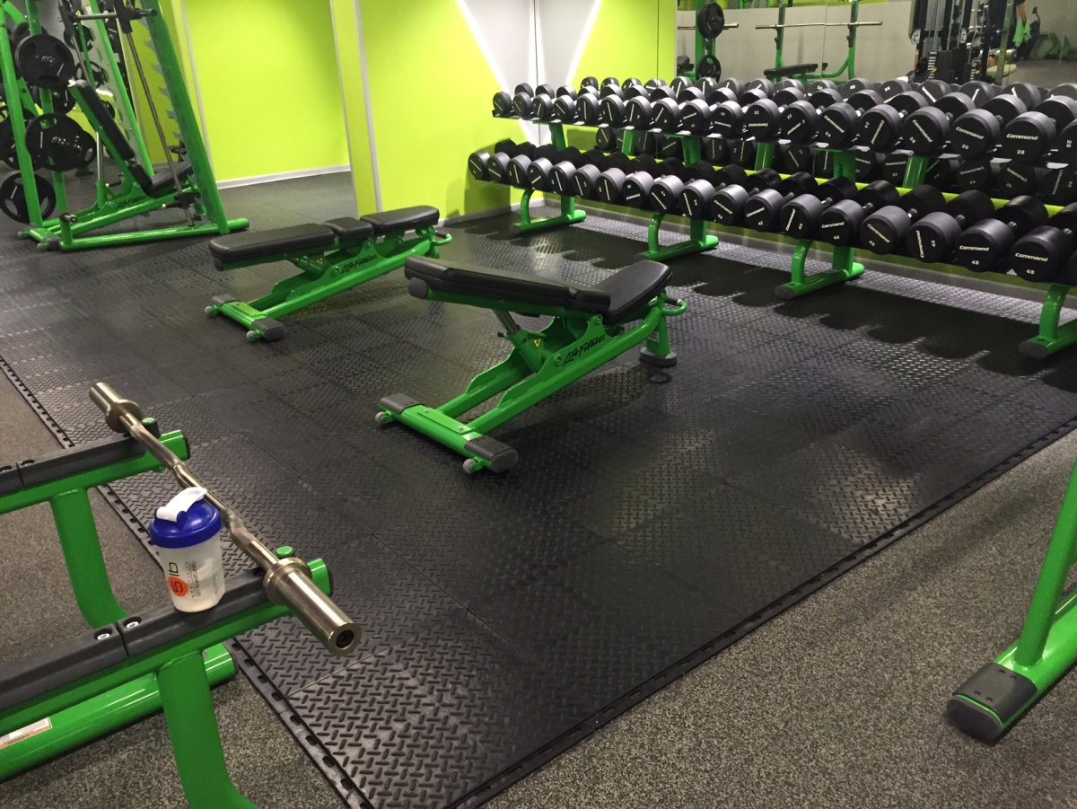 ПВХ покрытие для гаража