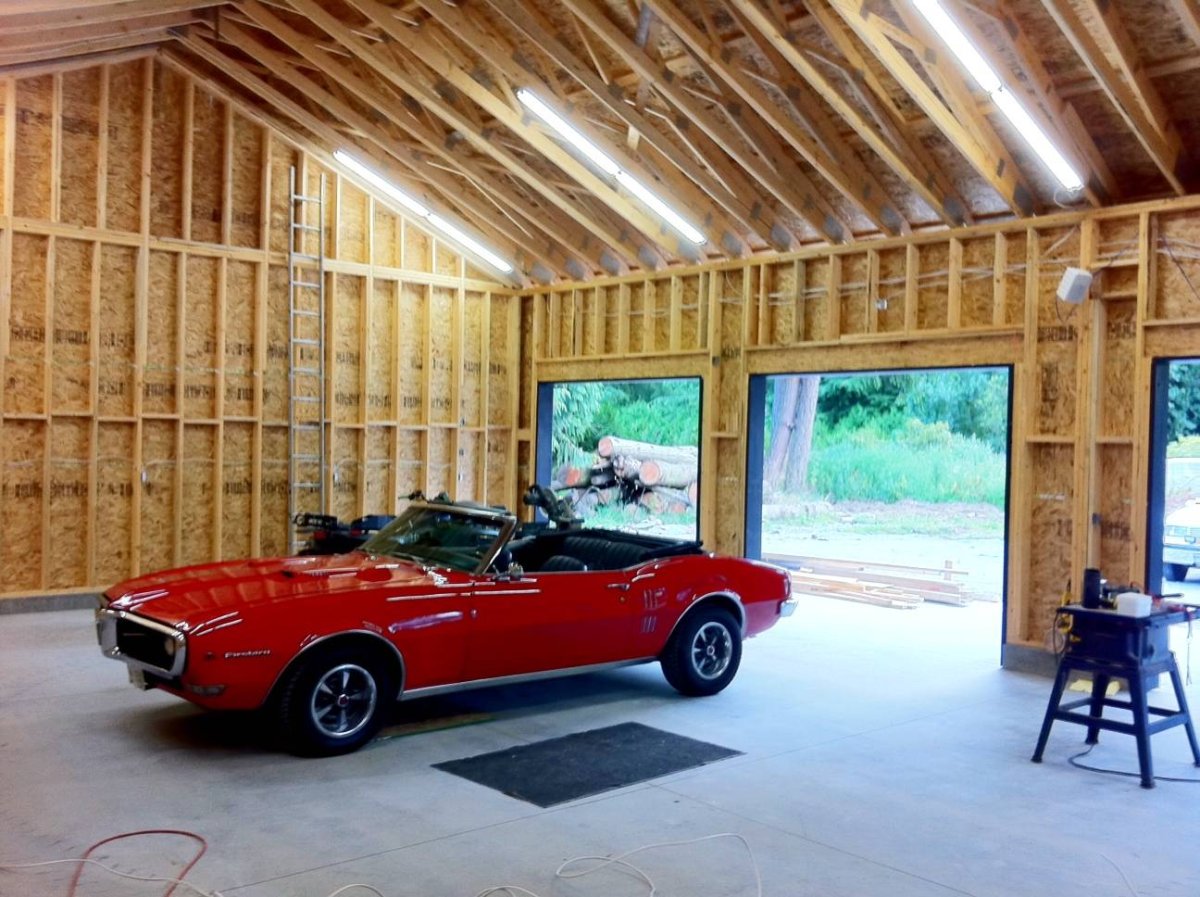 Второй этаж в гараже