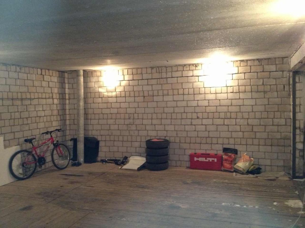 Современный гараж интерьер