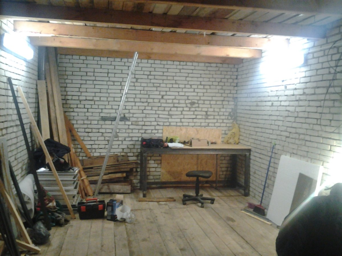 Гараж мечты освещение