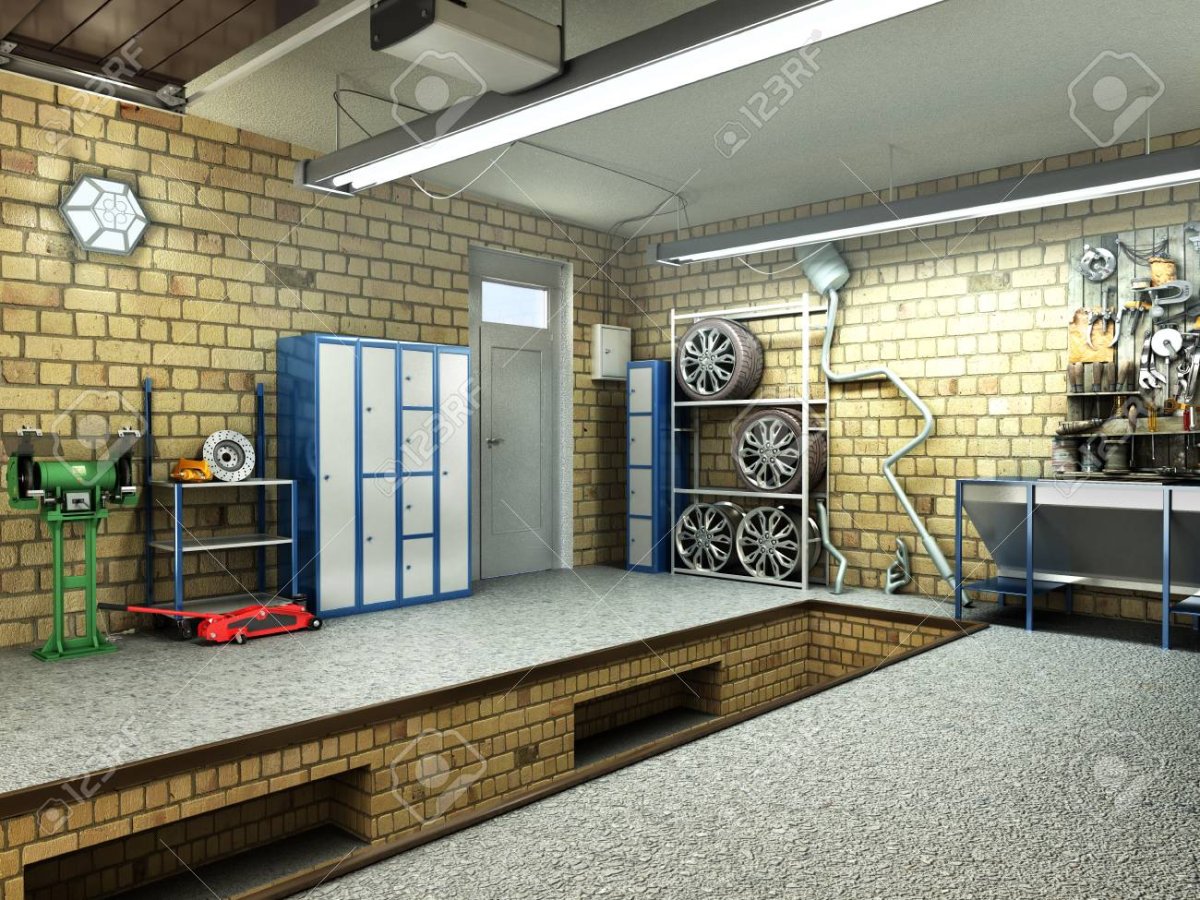 Ремонтный гараж