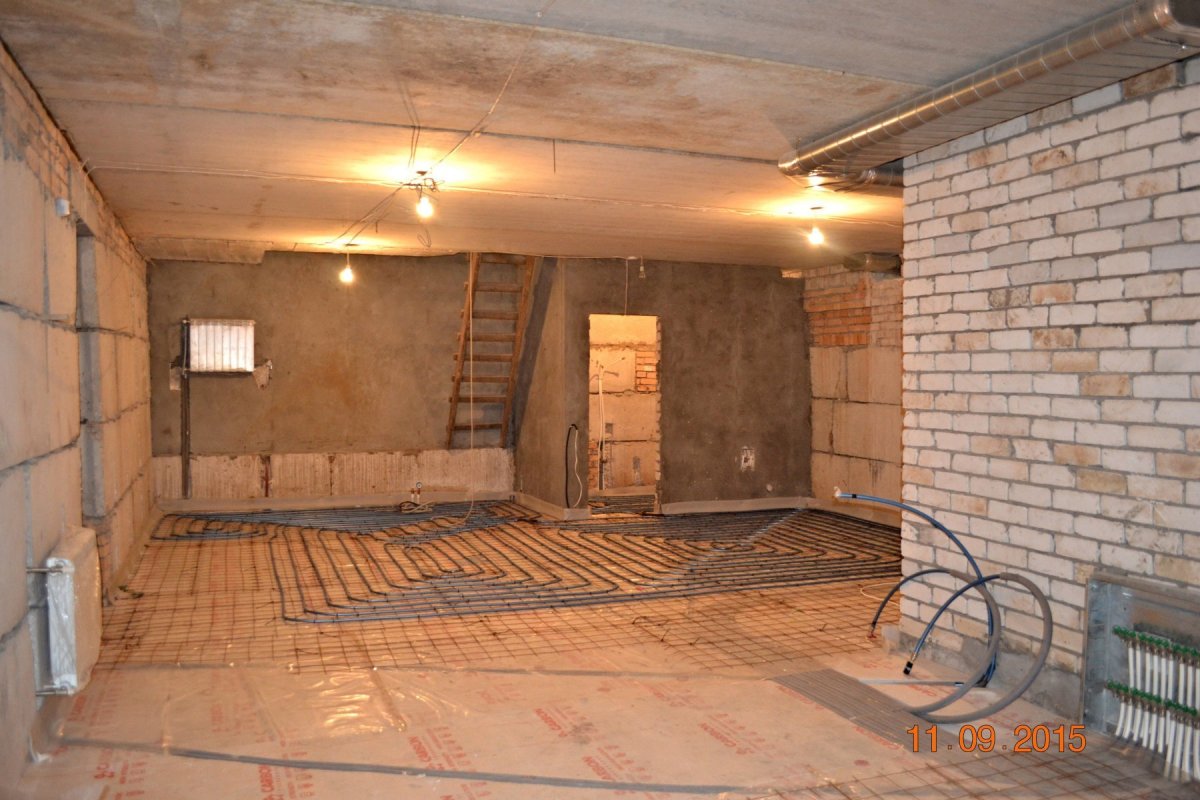 Лофт в бетоне интерьер гаража