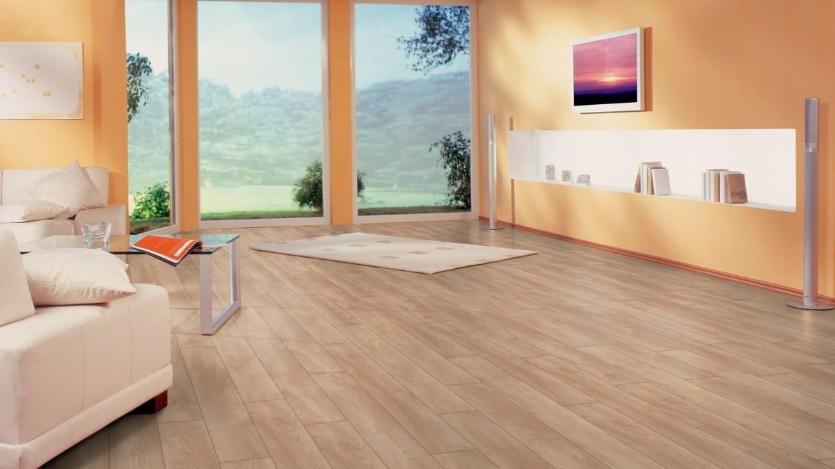 Линолеум в гараже на бетон