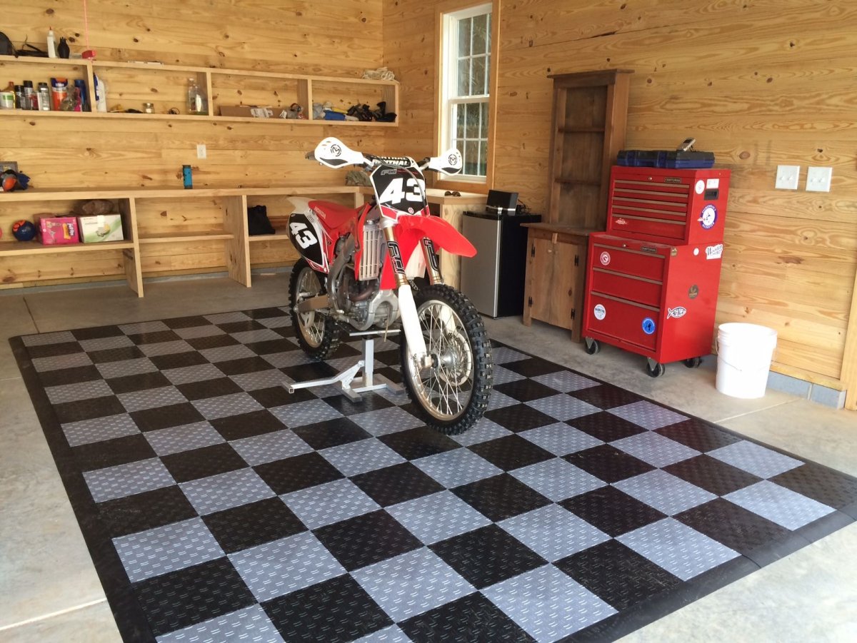 Пол в гараже