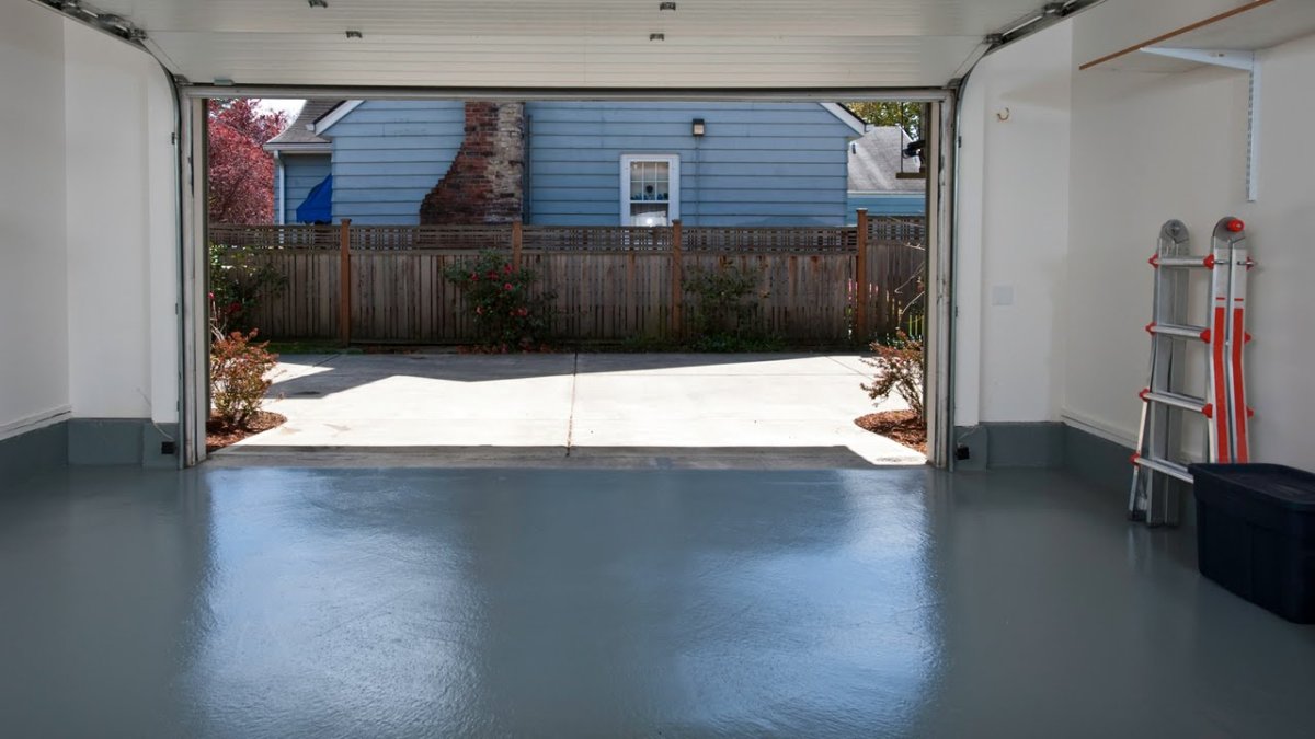 Отделка гаража керамогранитом