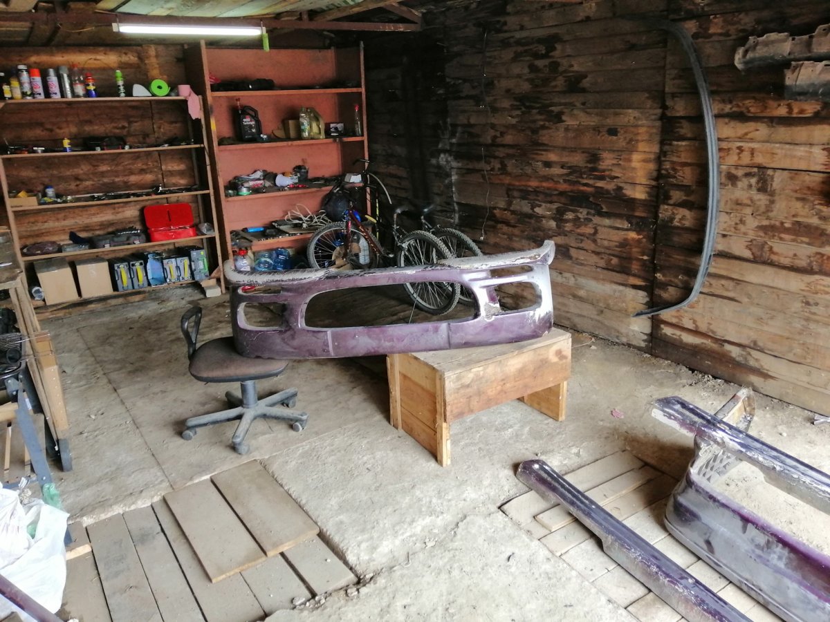 Гараж в стиле лофт