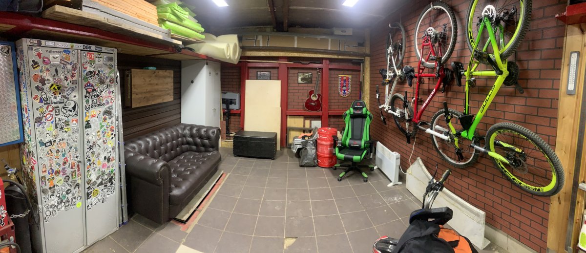 Цокольный этаж мужская Берлога