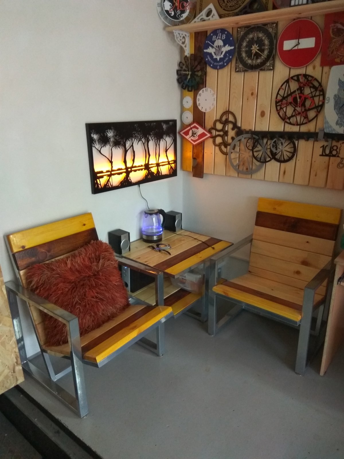 Обустроенный гараж под жилье