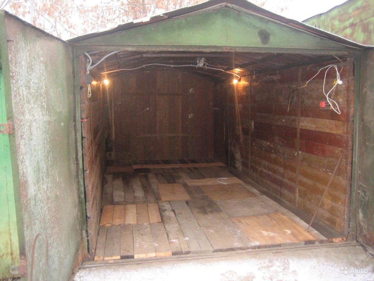 Гараж изнутри