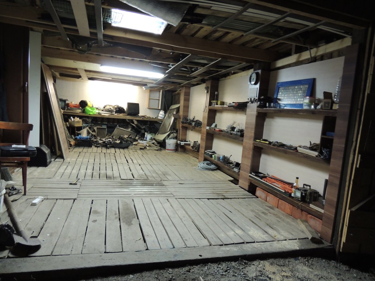 У меня гараж 24 м 2