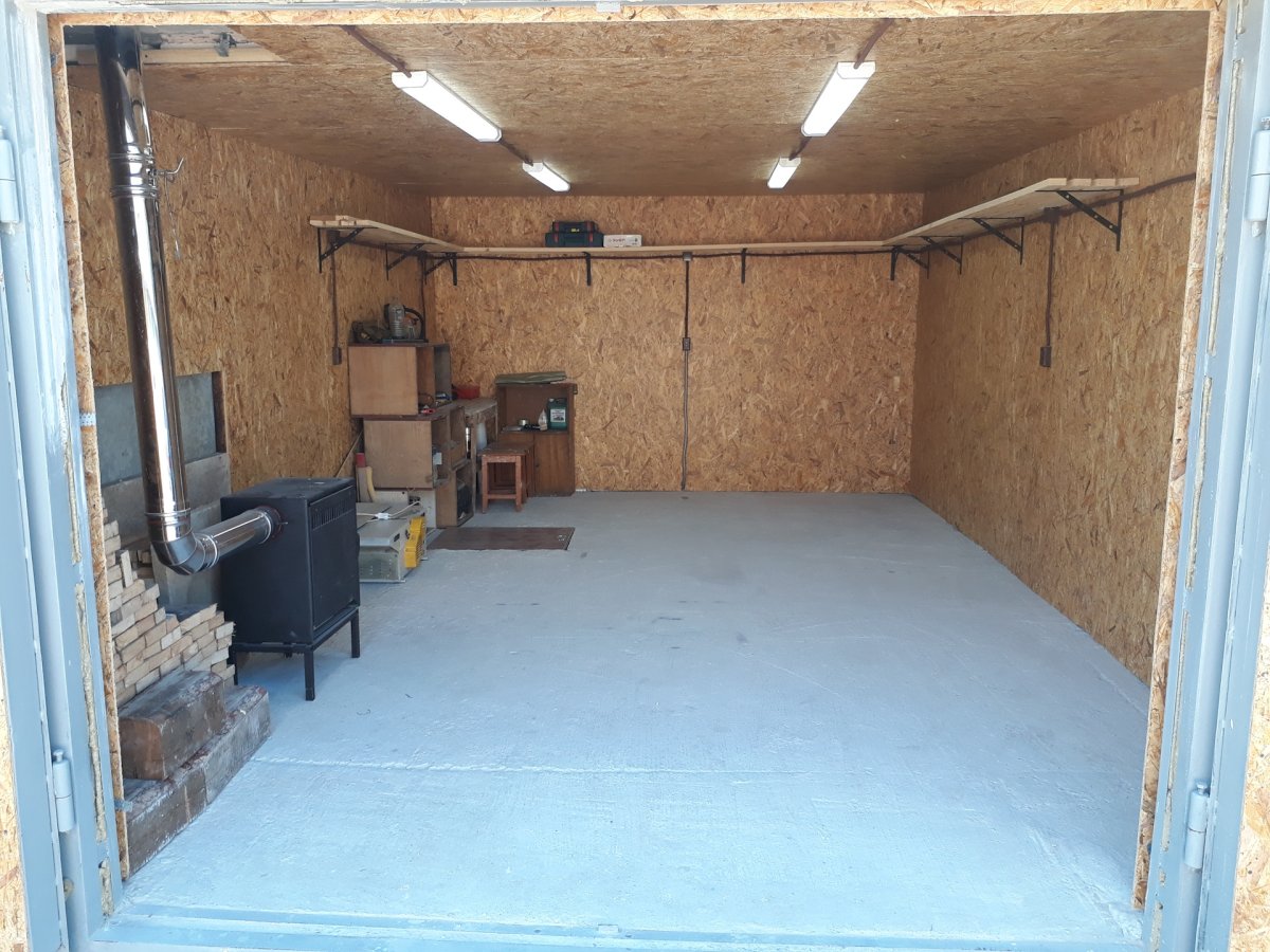 Отделка гаража 6х4