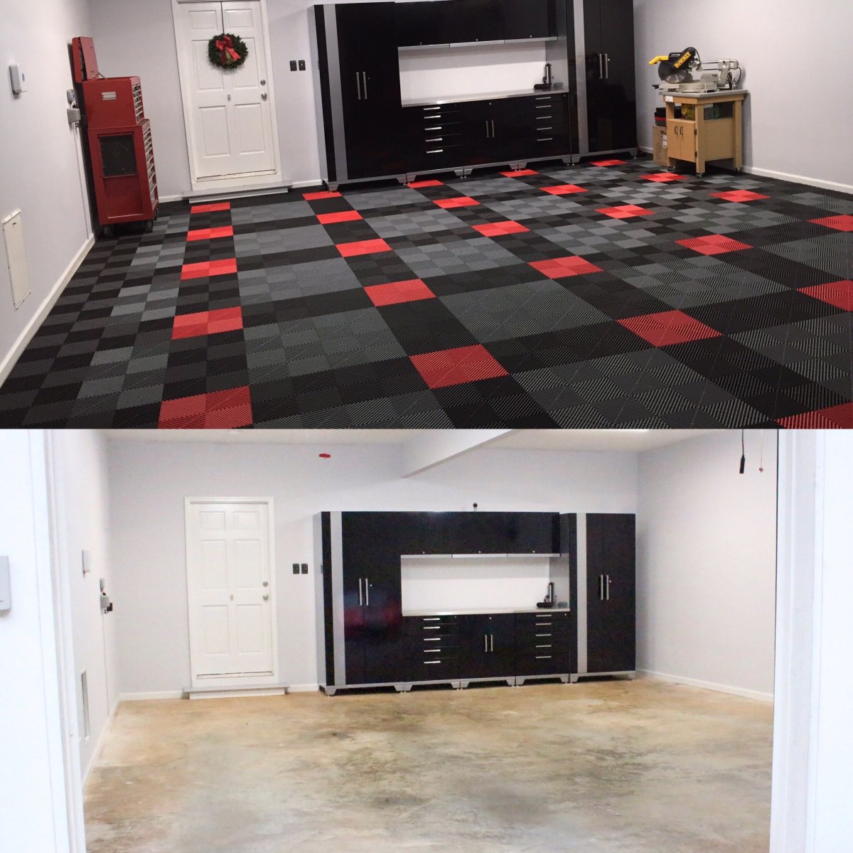 Отделка гаража под детейлинг