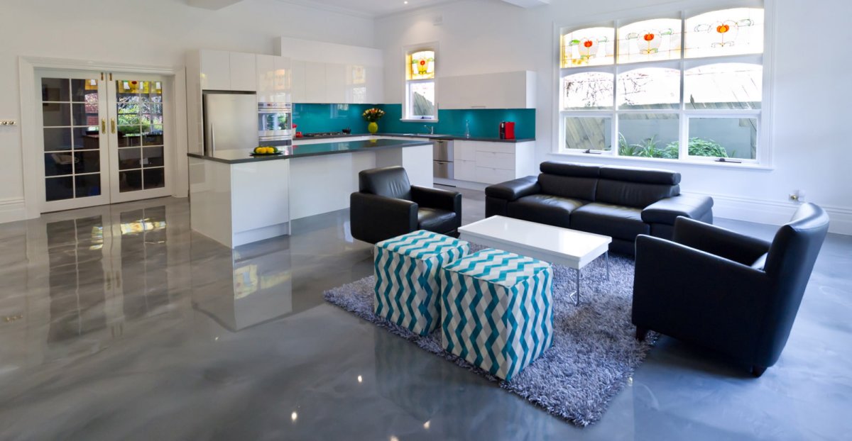 Колорированный бетон