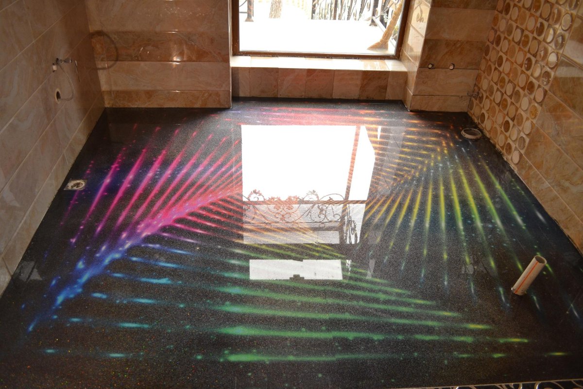 Обеспыливатель бетонного пола