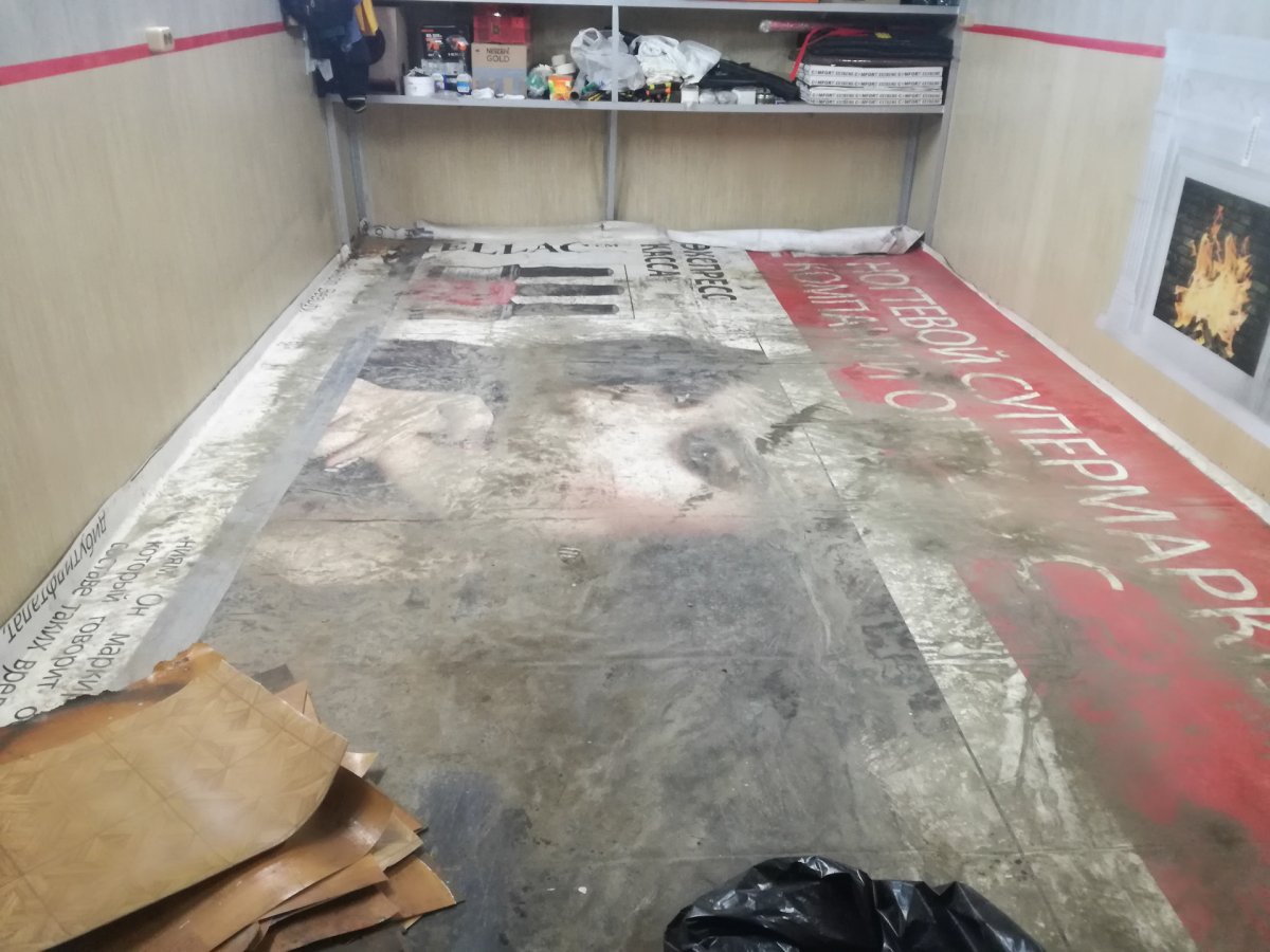 Эпоксидный наливной пол для гаража